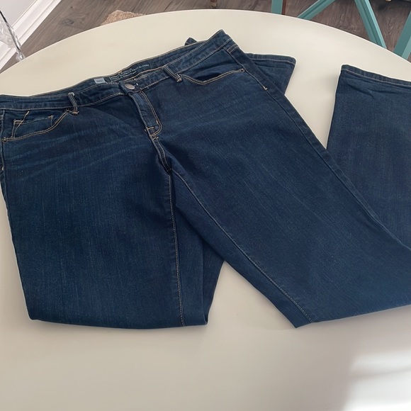 Mossimo Modern Bootcut Premium Denim Dark Wash Jeans- size 14 Long - Picture 5 of 8